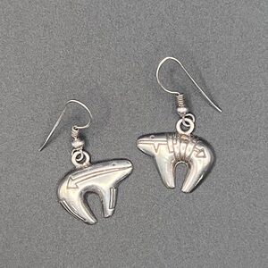 Sterling Silver Spirit Bear Earrings